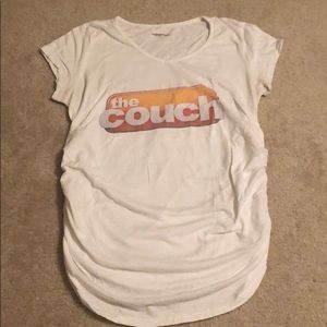 Fitted maternity tee